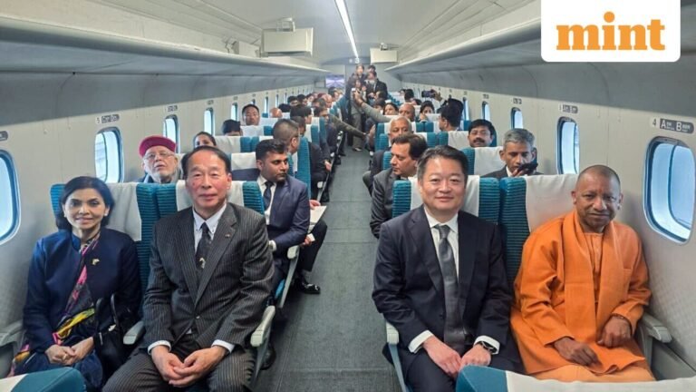 Yogi Adityanath Japan Visit: Uttar Pradesh CM Rides Maglev Train – Check Its Features | Today’s news