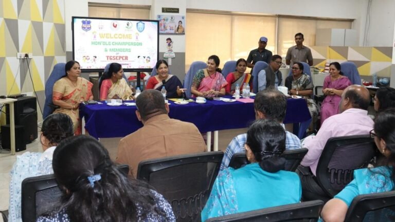 SCPCR reviews Bharosa Center and praises the child-centred support system