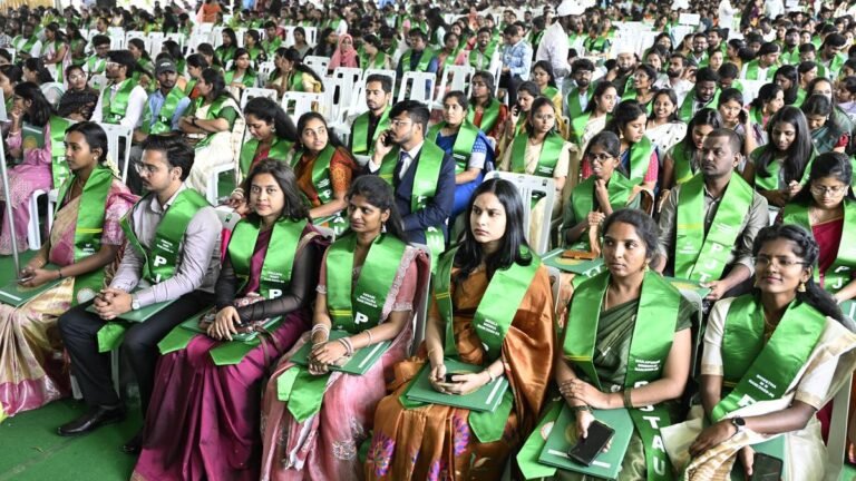 Professor Jayashankar Telangana Agricultural University Combined Convocation Ceremony