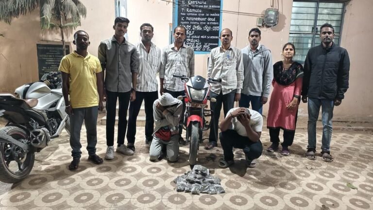 Five were held with more than 1.7 kg of ganja in Hyderabad