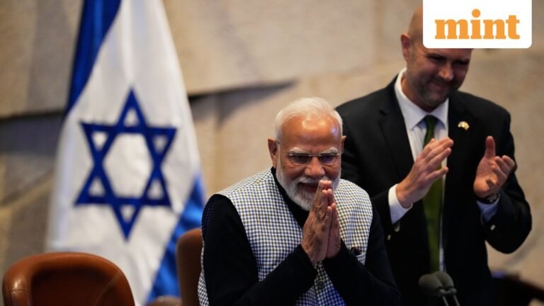 PM Modi in Israel: Chants of ‘Modi, Modi’ fill the air as PM receives standing ovation in Knesset – Watch | Today’s news