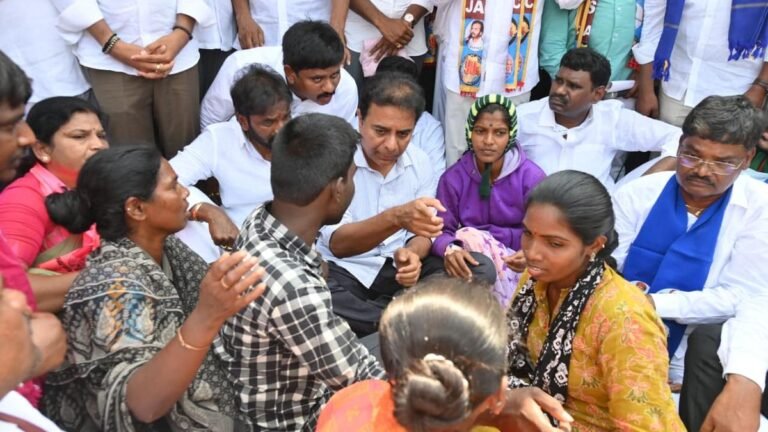 KTR demands murder charges against Kummera Jatara incident accused, demands ₹1 million compensation