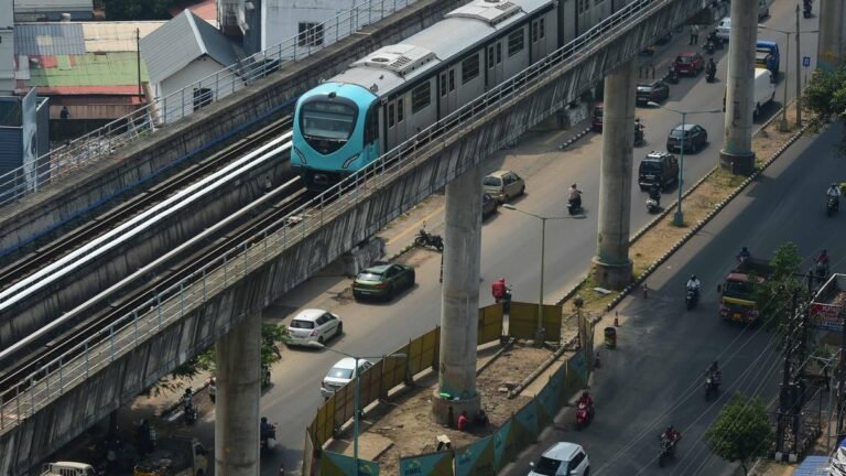 Kochi Metro services in Kerala were disrupted following a train breakdown