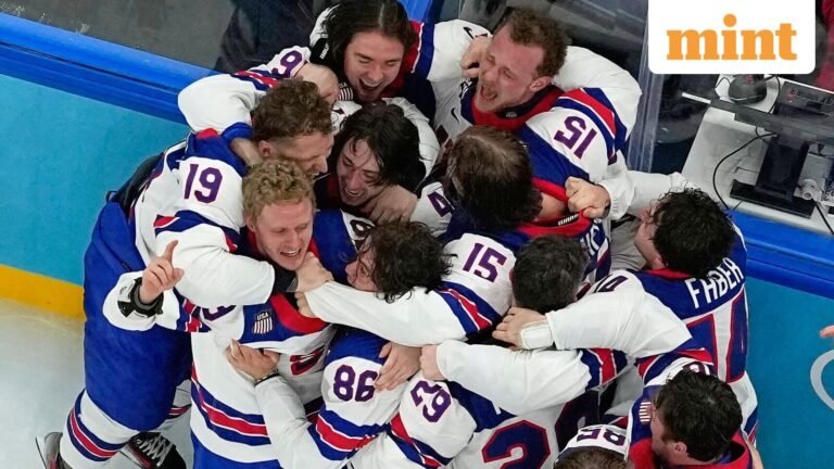 US men’s ice hockey champions fly to DC on Air Force One for Trump’s State of the Union | Today’s news