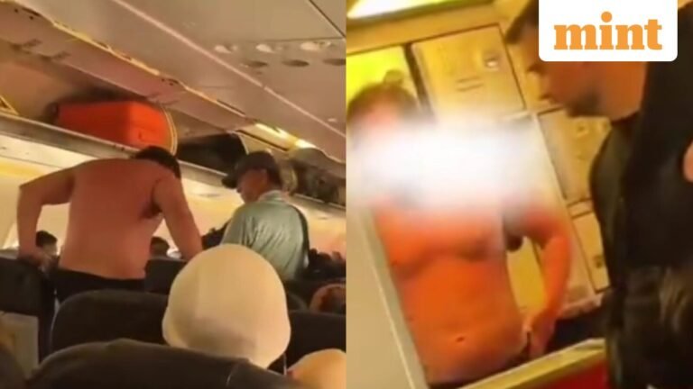An unruly passenger strips and screams in the air, forcing an AirAsia flight to divert | Today’s news