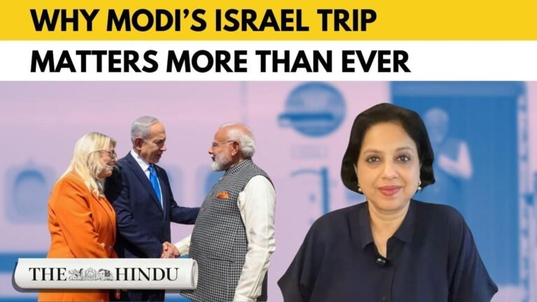 How Modi’s trip to Israel could affect India’s relations in West Asia