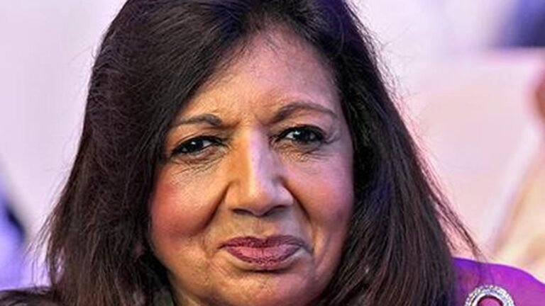 Kiran Mazumdar-Shaw received an honorary fellowship from the Academy of Medical Sciences
