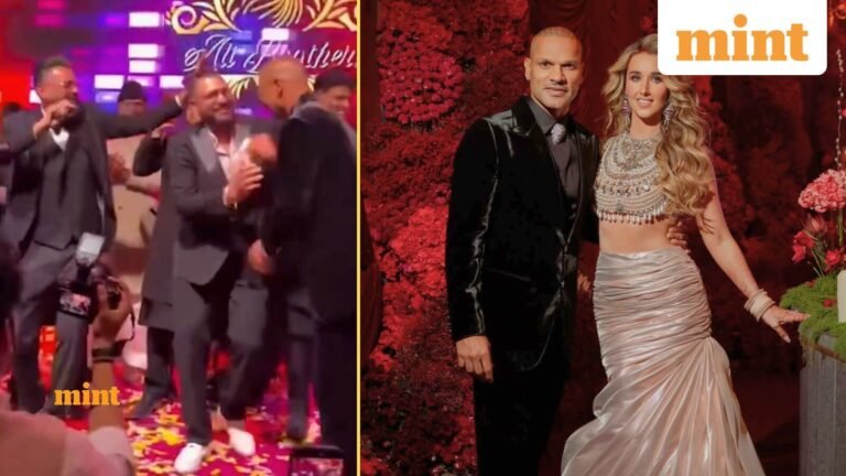 Watch: Shikhar Dhawan, wife Sophie Shine dances on Dhurandhar song; Yuvraj Singh joins for Bhangra | Today’s news