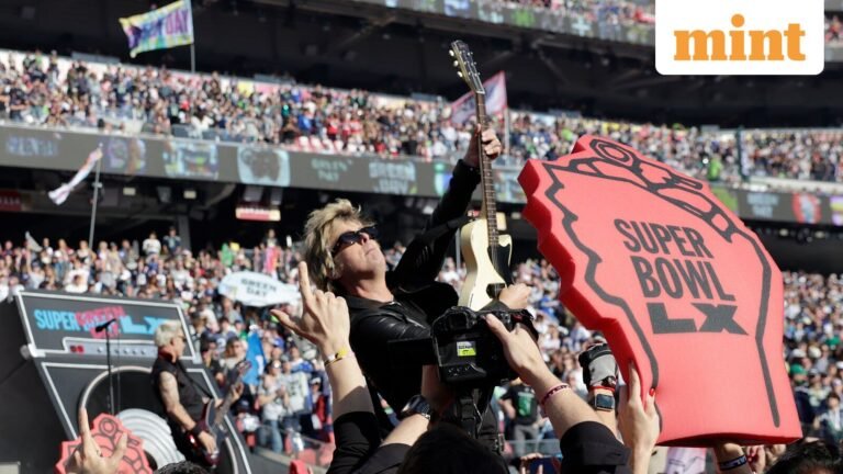 Green Day rock Super Bowl LX with ‘American Idiot’ mix in 60th anniversary opener | Today’s news