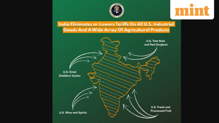 USTR graphic on trade deal with India shows map with undivided J&K; Netizens say ‘message Pak’ | Today’s news
