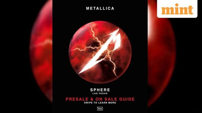 Metallica Announces ‘Life Burns Faster’ Residency At Las Vegas Sphere – Everything You Need To Know | Today’s news