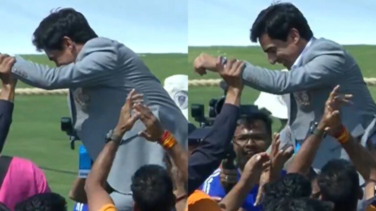 Why BCCI president Mithun Manhas was lifted by players after J&K Ranji Trophy win