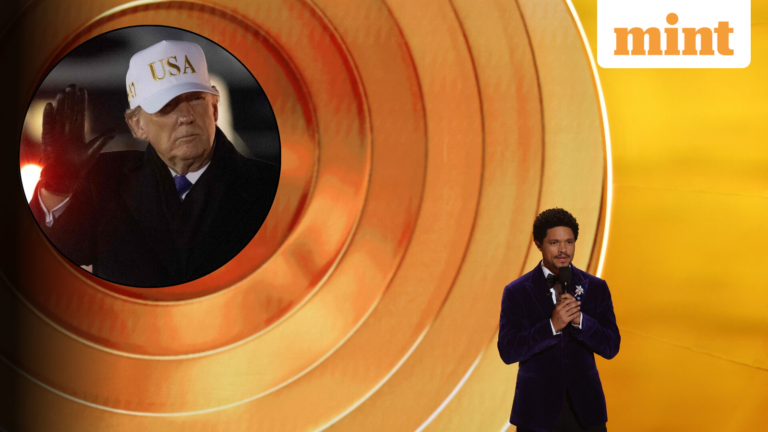 Trump rages over Grammys as stars unite against ICE, threatens to sue ‘talentless loser’ Trevor Noah over Epstein memo | Today’s news