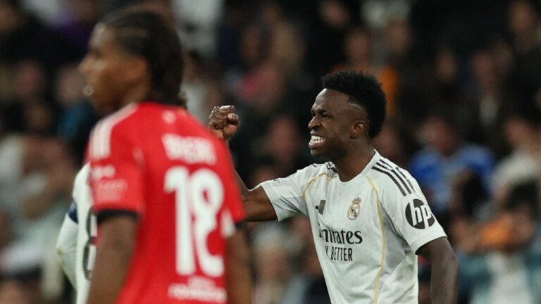 Vinicuis gets his revenge as Real Madrid knocks Benfica out of the Champions League