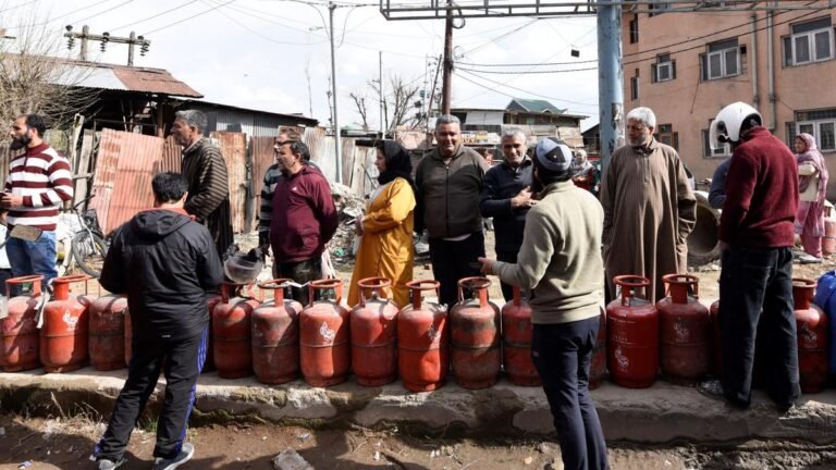 Hindu Image Collection LPG Crisis: War Ignite Kitchen Fire