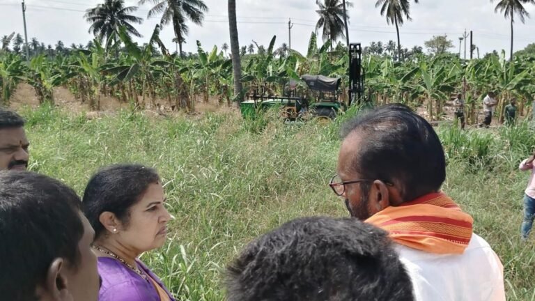 MP D. Purandeswari demands alternative road access for East Godavari farmers from upcoming railway boundary wall