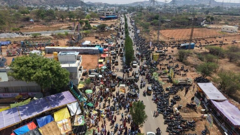 Tight security, drone surveillance in Akkamamba Jatara