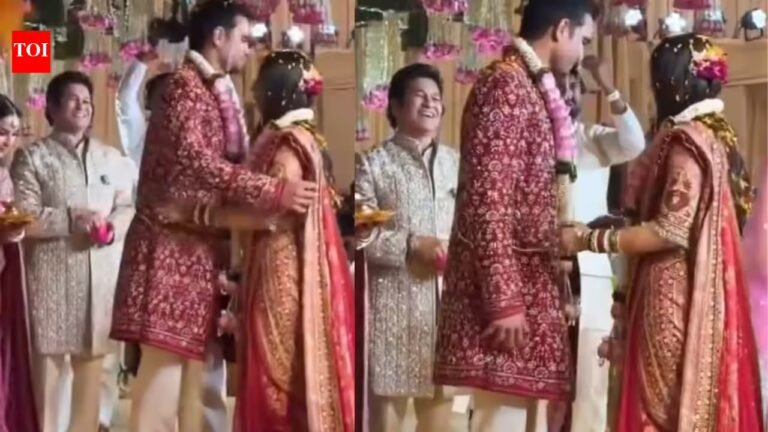 Arjun Tendulkar and Saaniya Chandhok officially married after grand celebrations in Mumbai | News off the pitch – The Tech Word News