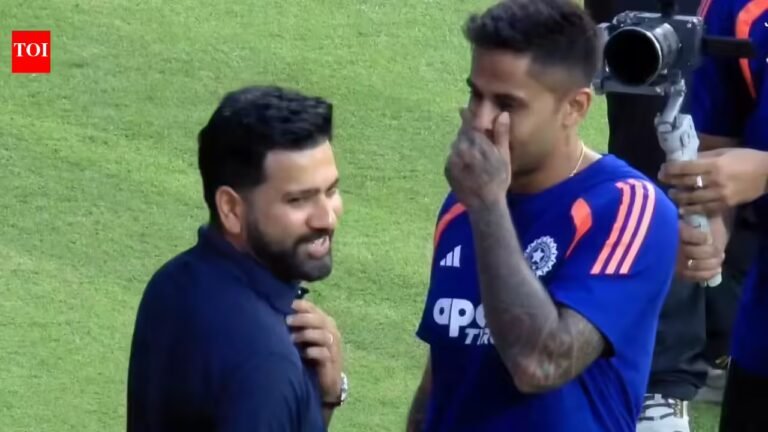 IND vs ENG: Rohit Sharma caught chatting with Indian skipper Suryakumar Yadav ahead of T20 World Cup semi-final draw | Cricket News – The Tech Word News