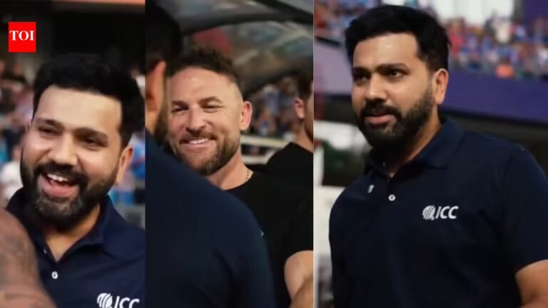 Brendon McCullum impressed with Rohit Sharma’s fitness transformation – Watch | Cricket News – The Tech Word News