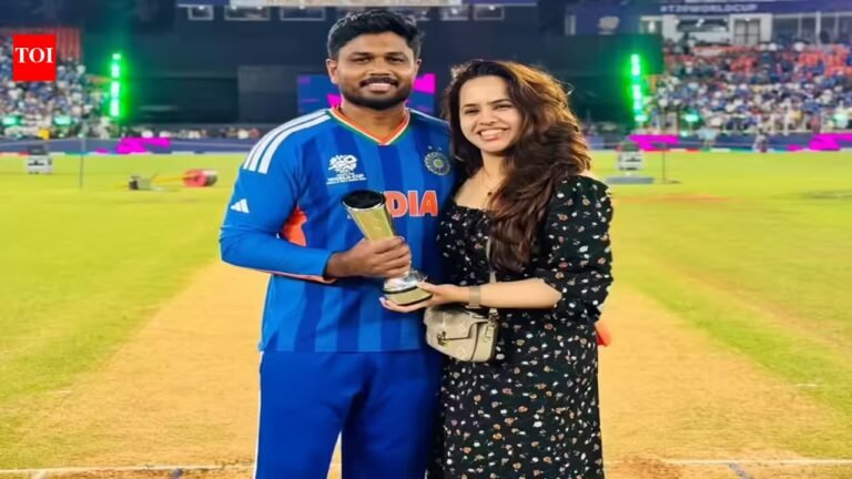 Sanju Samson Charulatha’s wife’s sweet gesture with his Player of the Tournament trophy melts fans’ hearts – Play | Cricket News – The Tech Word News