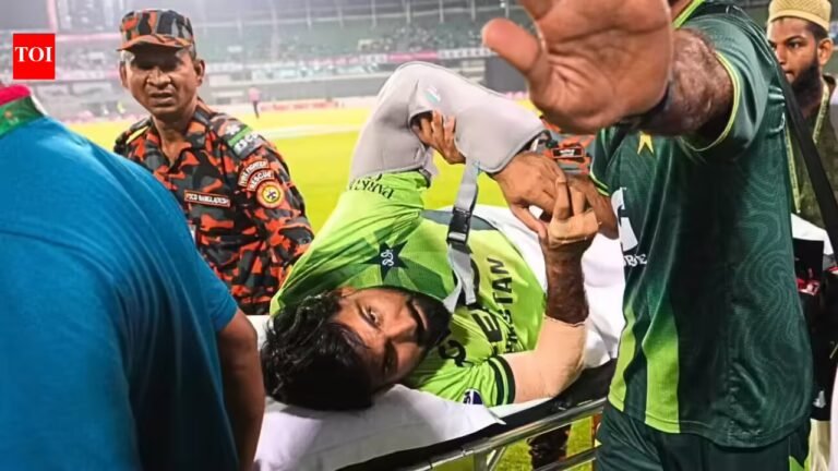 PAK vs BAN: Pakistan’s Hussain Talat hospitalized during 2nd ODI — what we know so far | Cricket News – The Tech Word News