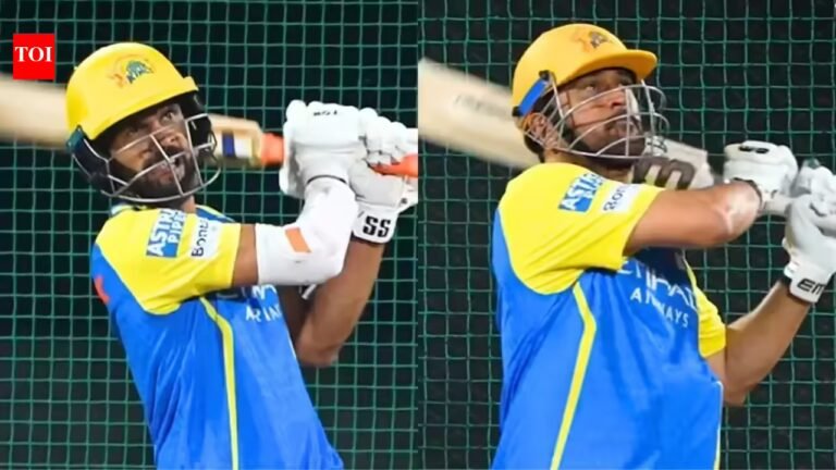 Watch: MS Dhoni, Ruturaj Gaikwad bowlers; video goes viral ahead of IPL 2026 | Cricket News – The Tech Word News