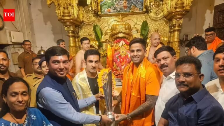 After criticism, Kirti Azad, Suryakumar Yadav, Gautam Gambhir revisit temple with T20 World Cup – Watch | Cricket News – The Tech Word News