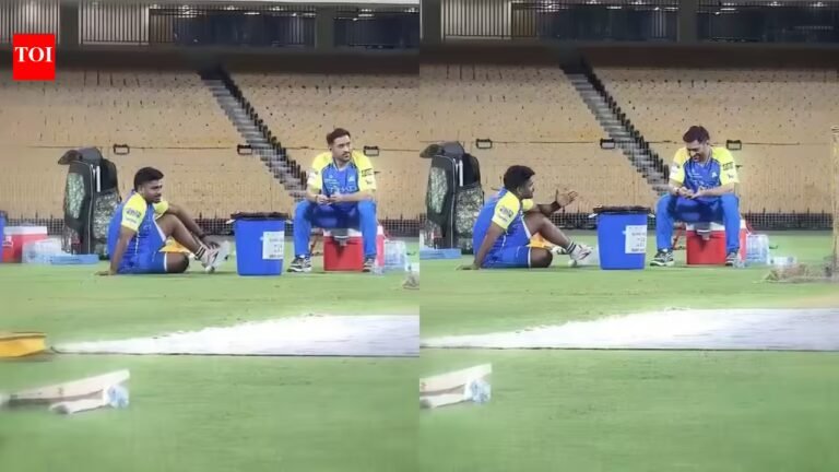 MS Dhoni signs, Sanju Samson declines – CSK’s new star wins hearts with classy gesture – WATCH | Cricket News – The Tech Word News