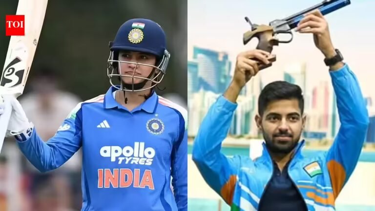 TOISA 2025: Smriti Mandhana, Samrat Rana win Sportsperson of the Year | More Sports News – The Tech Word News