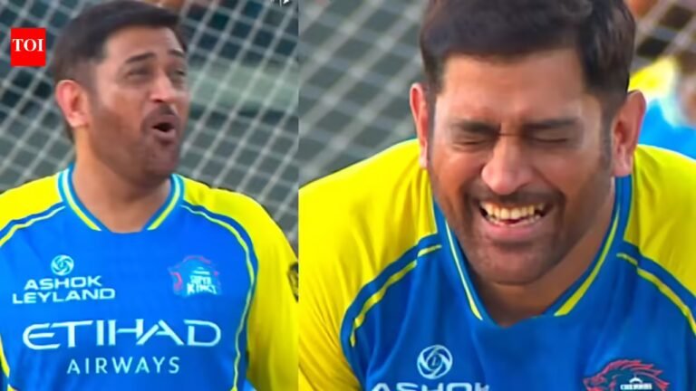 The 50-year-old ČSK veteran hit a massive six; leaving MS Dhoni in disbelief | WATCH | Cricket News – The Tech Word News