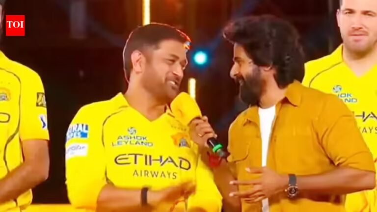 Dhoni to play for CSK till 60! His ‘I can try’ response sends fans into a frenzy – WATCH | Cricket News – The Tech Word News