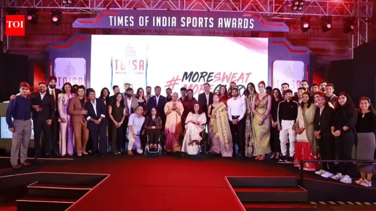 TOISA 2025: UP CM Yogi Adityanath felicitated sports stars in a glittering ceremony