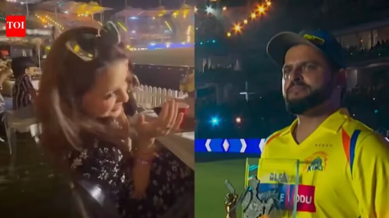 ‘Gracia ke papa’: Sakshi Dhoni’s shout for Suresh Raina lights up CSK event – WATCH | Cricket News – The Tech Word News