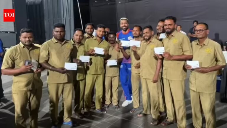 Hardik Pandya wins hearts keeping promise, rewards Wankhede ground staff | Cricket News – The Tech Word News