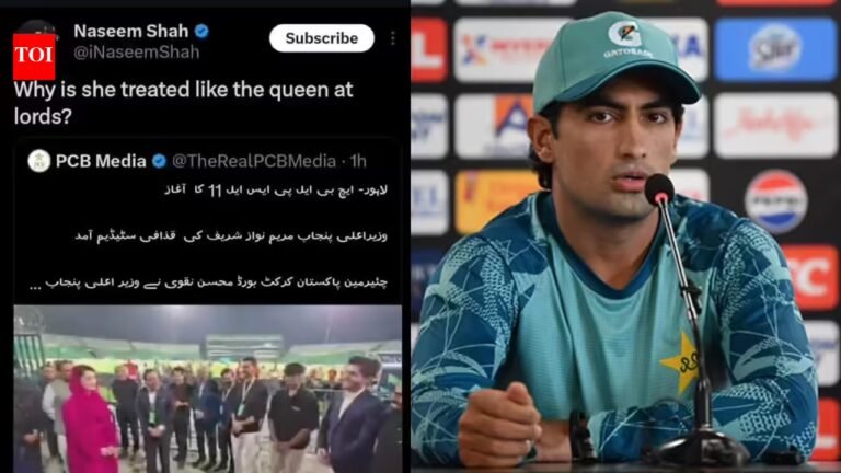 Then ‘Queen’ cricket taunts at Maryam Nawaz spark debate, later deletes post | Cricket News – The Tech Word News