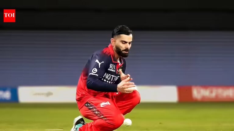 Virat Kohli drops sitter vs SRH, Anushka Sharma’s reaction goes viral – Watch | Cricket News – The Tech Word News