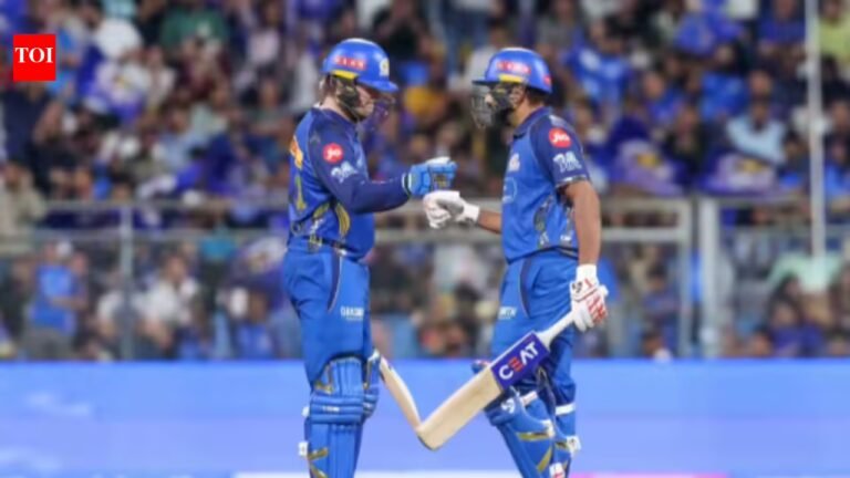 IPL 2026: Rohit Sharma, Rickelton fire MI to record chase, end 13-year skirmish | Cricket News – The Tech Word News