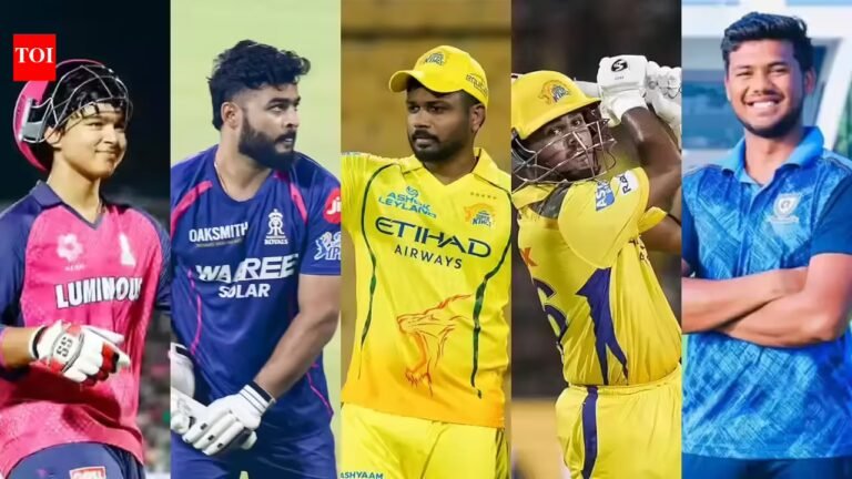 RR vs CSK, IPL 2026: 5 players to watch in today’s match | Cricket News – The Tech Word News