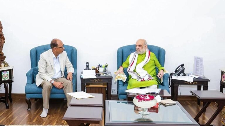 Amit Shah assesses the security situation in Manipur