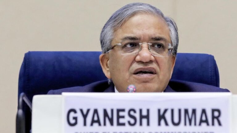 The opposition notice demanding the recall of the CEC cites his public remarks against Rahul Gandhi