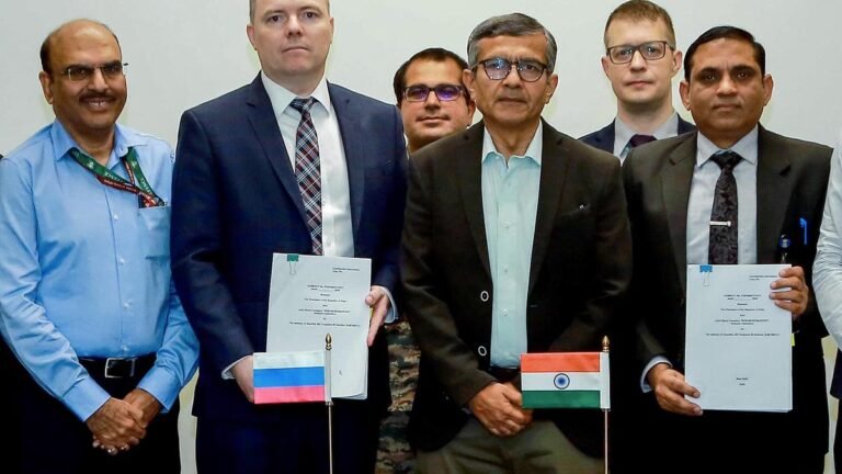 India has signed defense contracts worth ₹858 crore with Russian and US firms