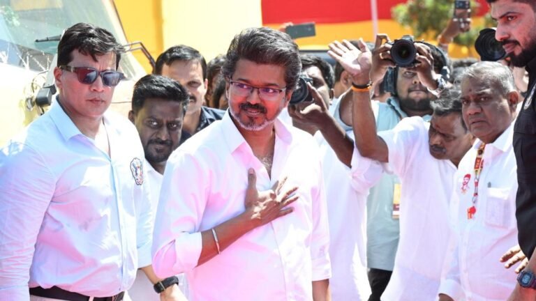 TN Elections 2026: TVK chief Vijay accuses Chennai police and officials of denying permission to his campaign in Perambur