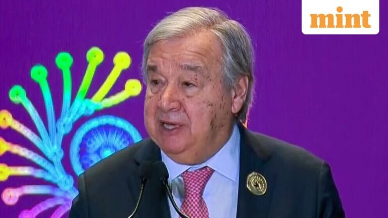 UN chief António Guterres’ quote of the day: “Humanity is just one misunderstanding, one miscalculation from…” | Today’s news