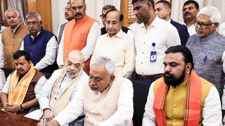 Nitish Kumar news: Opposition criticizes Bihar CM for his Rajya Sabha move; RJD’s Tejashwi Yadav says BJP has ‘kidnapped’ him | Today’s news