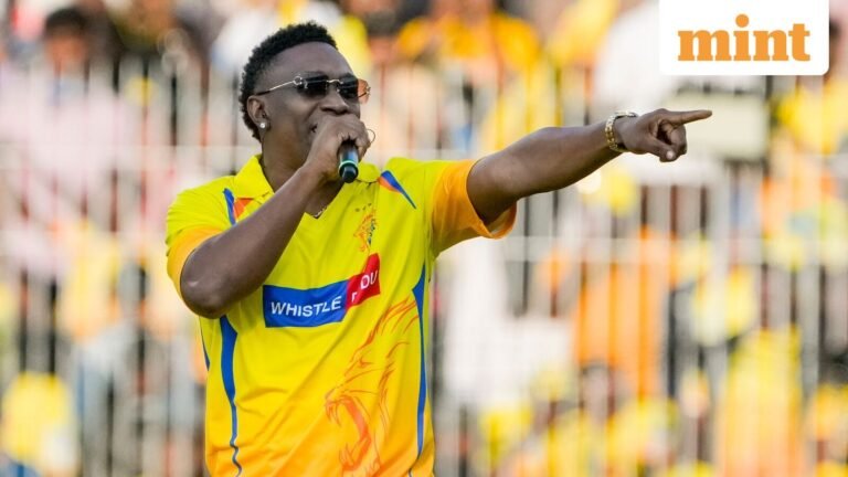 KKR mentor Dwayne Bravo brings Chepauk crowd to its feet with ‘Champion’ show at CSK’s ROAR 2026; watch viral video | Today’s news