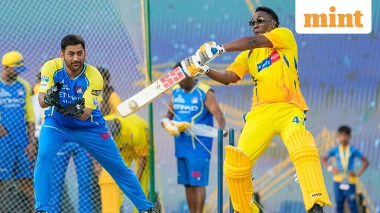 MS Dhoni shakes a leg with DJ Bravo at CSK’s ROAR 2026 event in Chepauk; the internet responds “Dhurandhar”; watch viral video | Today’s news