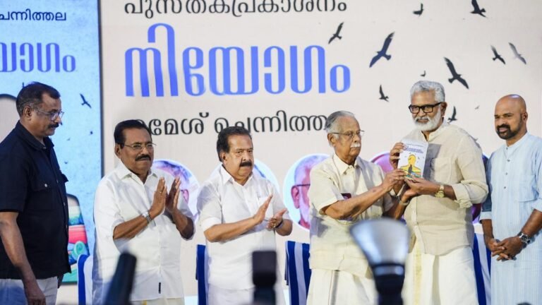 Chennithala’s debut novel released