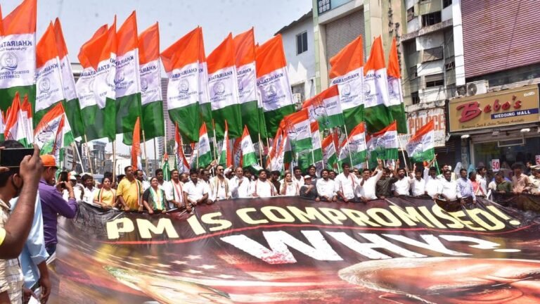 Congress is organizing a massive protest against PM Modi’s policies