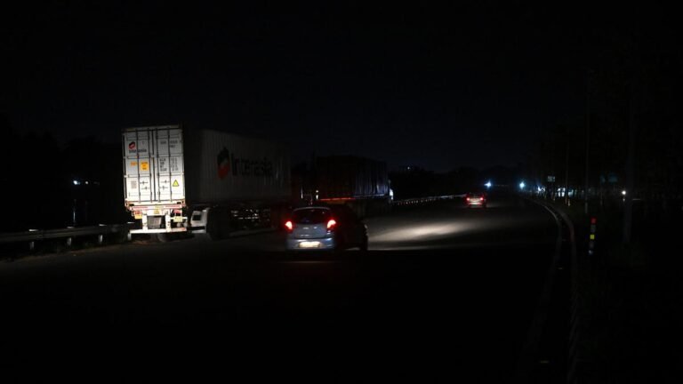 Container Road remains dark after 1,100 lights are installed